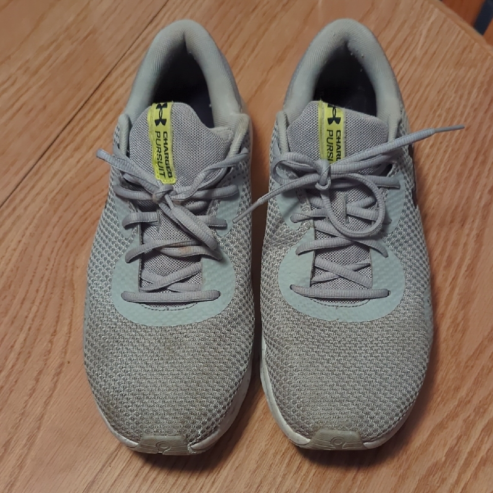 Under Armour Gray Athletic Shoes